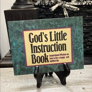 Vintage 1983 7th Printing God's Little Instruction Book!